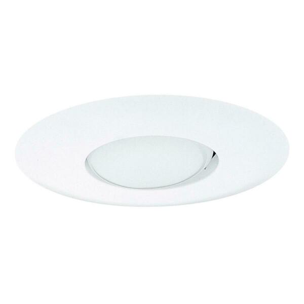 Nicor Lighting 6 In. WH R30 Open Trim With Socket Bracket 17562